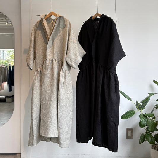 NATIVE VILLAGE//木の梢 ワイドスリーブドレス　31261-08311