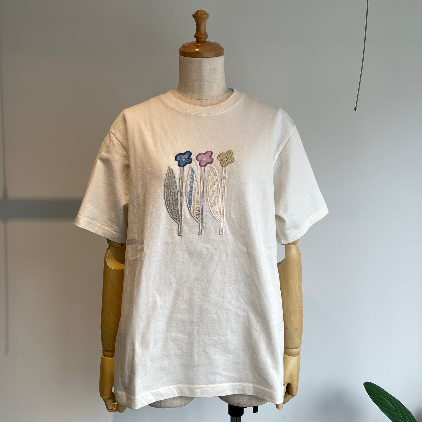 qiri//bloom’applique Tシャツ　6301CT001261