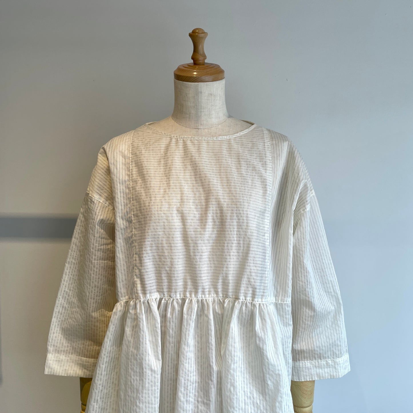 yuni //C/Pe stripe tunic tiered 2wayBL 1701BL028261