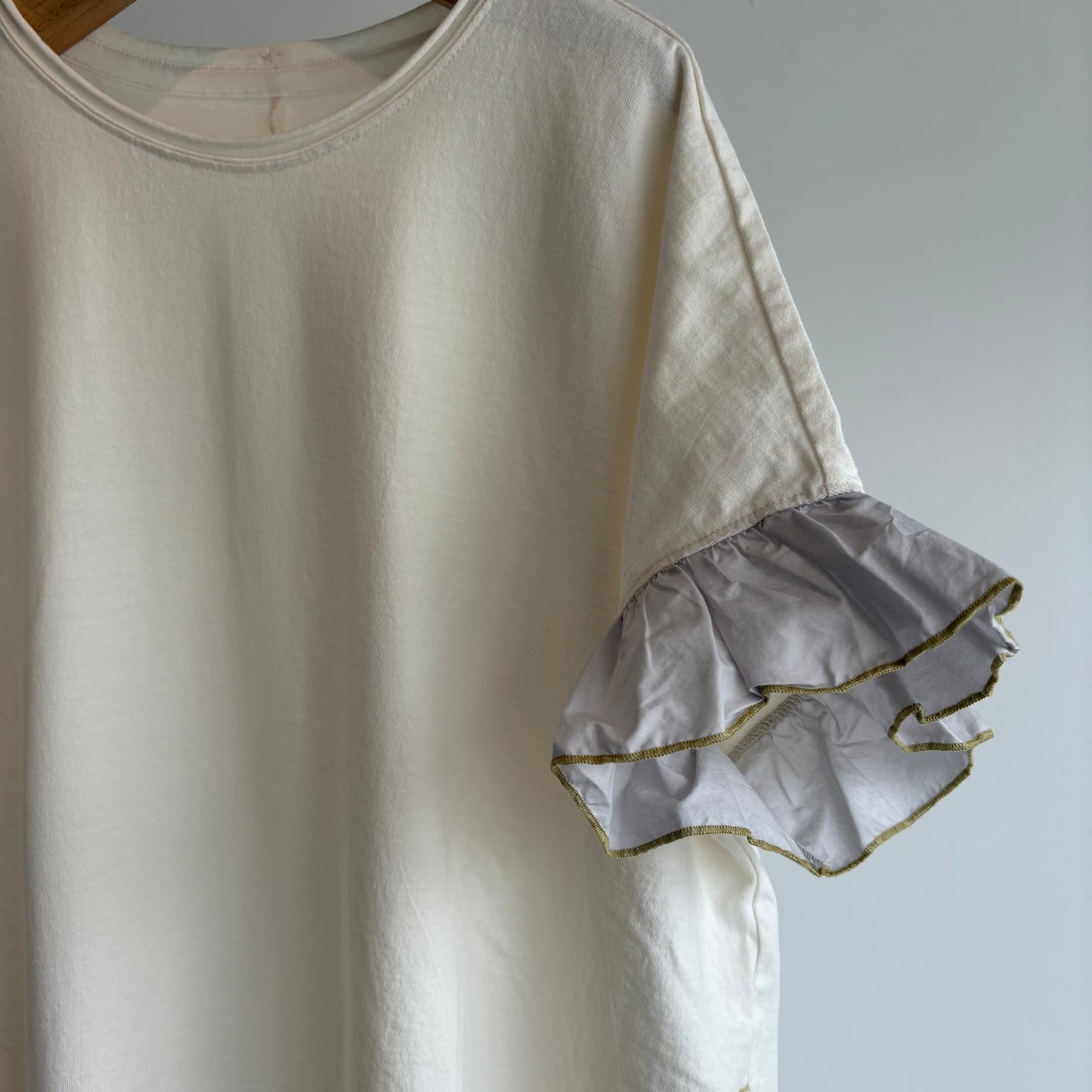 qiri//タイプライター frill one-piece