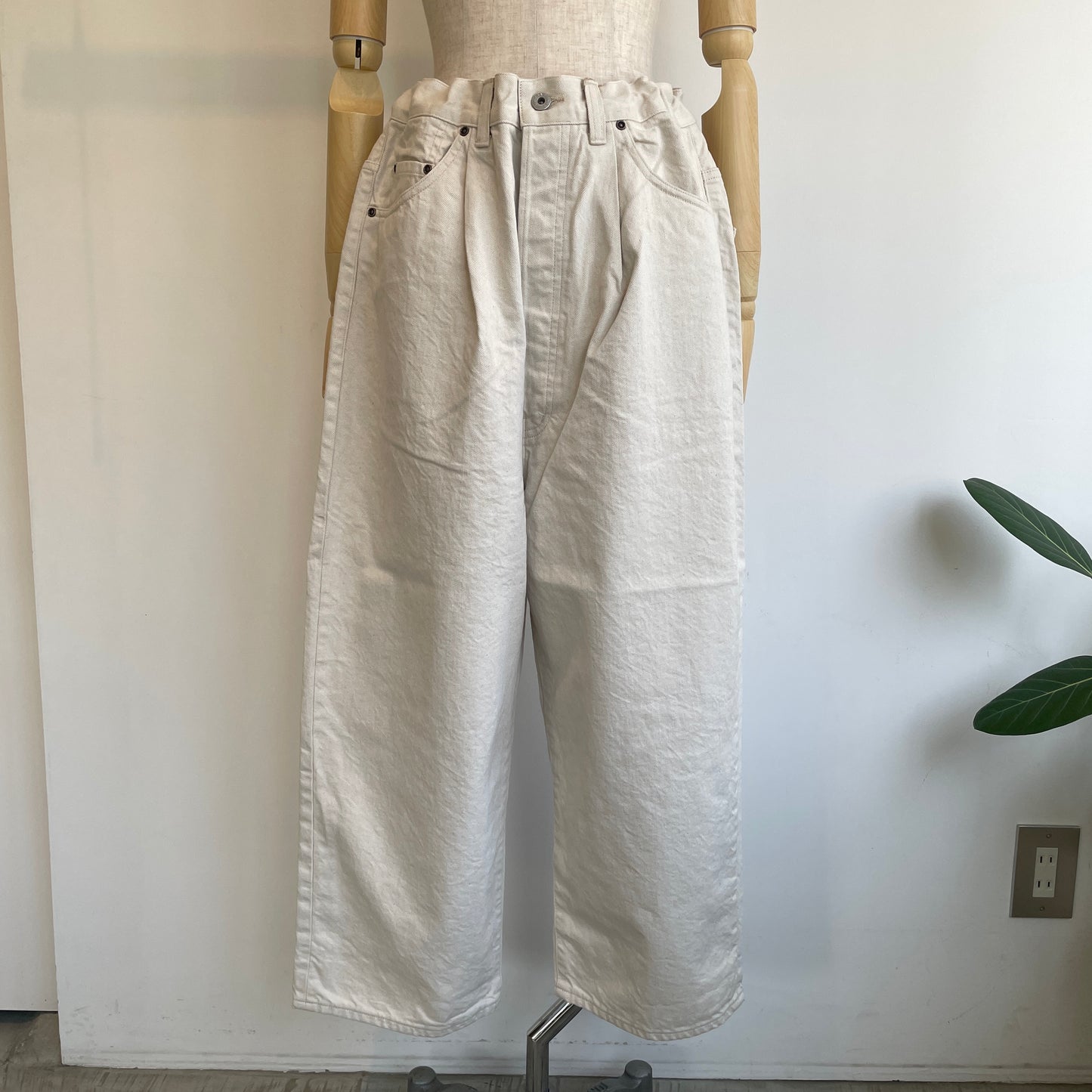 HAVERSACK //ワイドテーパードデニムパンツ　862600