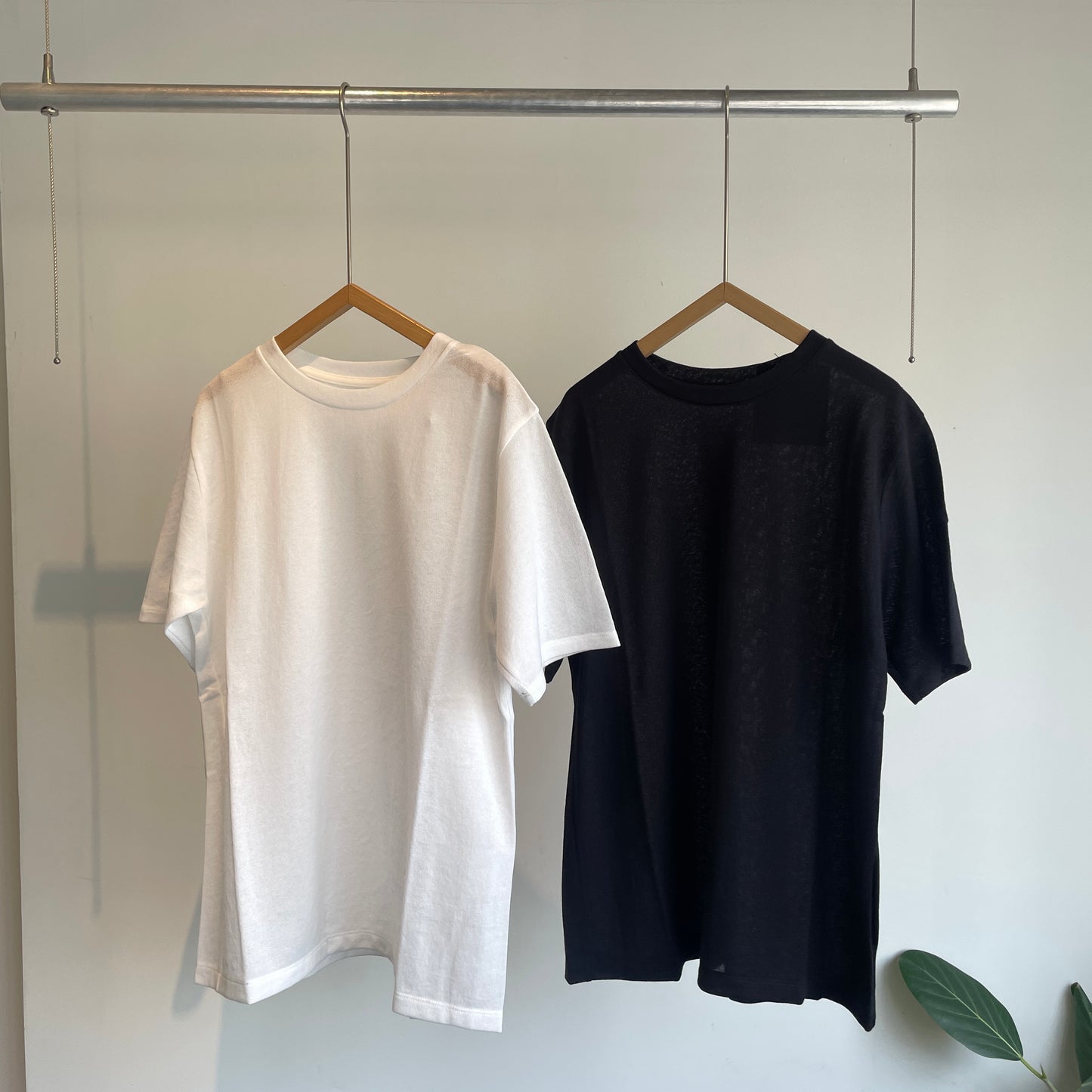 yuni//強撚C/Ny sheer regular T-SH   1701CT009261