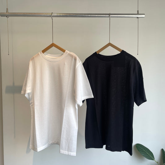 yuni//強撚C/Ny sheer regular T-SH   1701CT009261