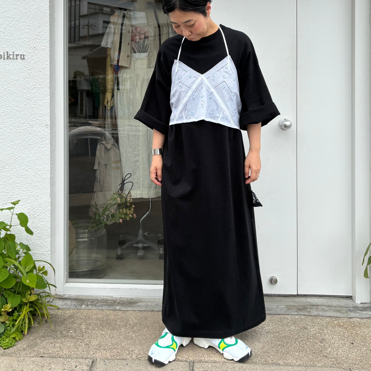 MarchAprilMay//athena dress アテナドレス（バックホールワンピ）