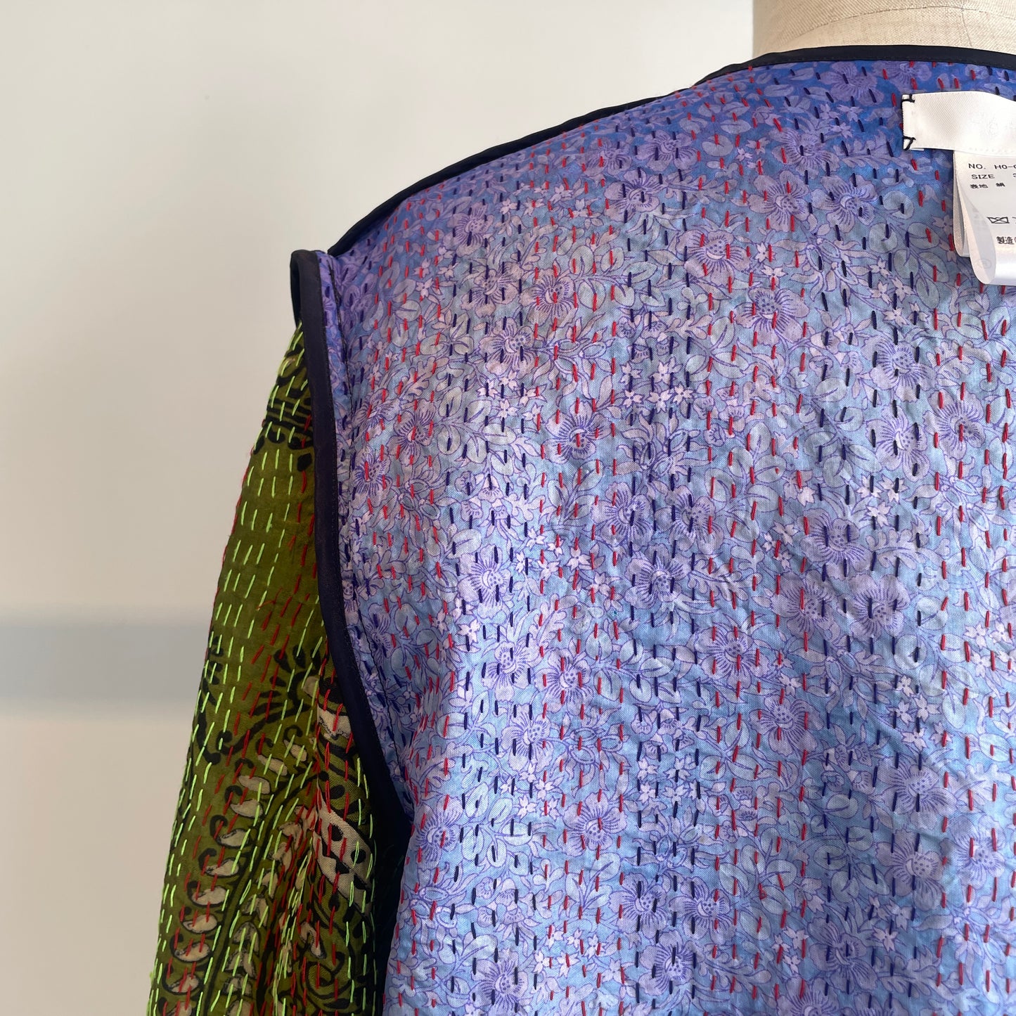 heriter//kantha embroidery jacket H0-00-3071