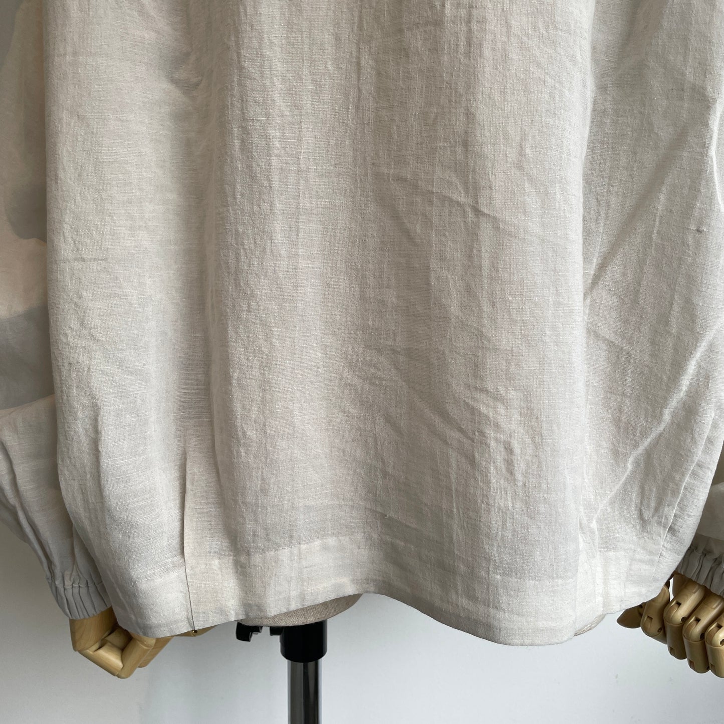 Aさま専用handsofcreation //CV100/2✕ 60/cotton/LinenCloth バンドカラーシアブルゾン　01610403