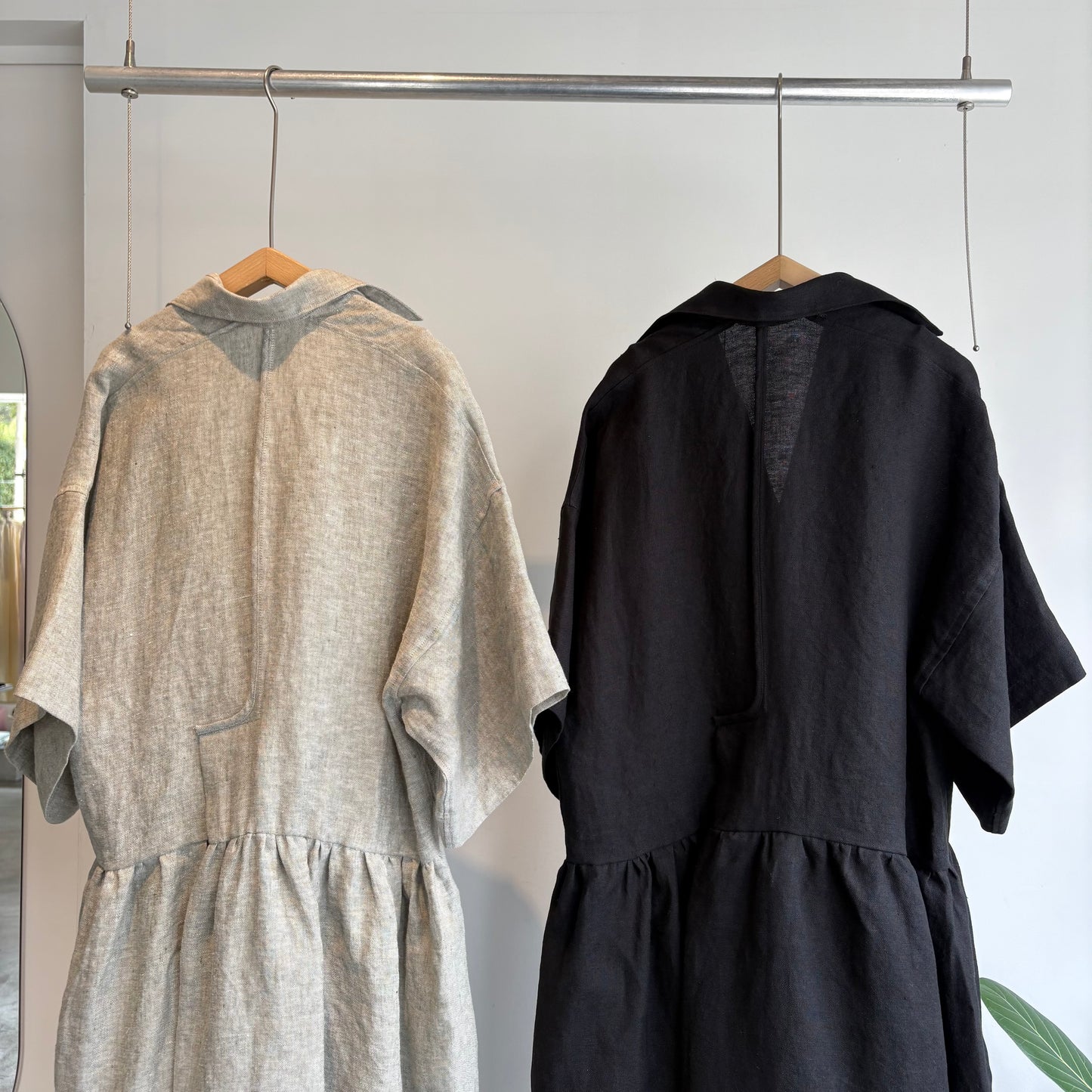 NATIVE VILLAGE//木の梢 ワイドスリーブドレス　31261-08311