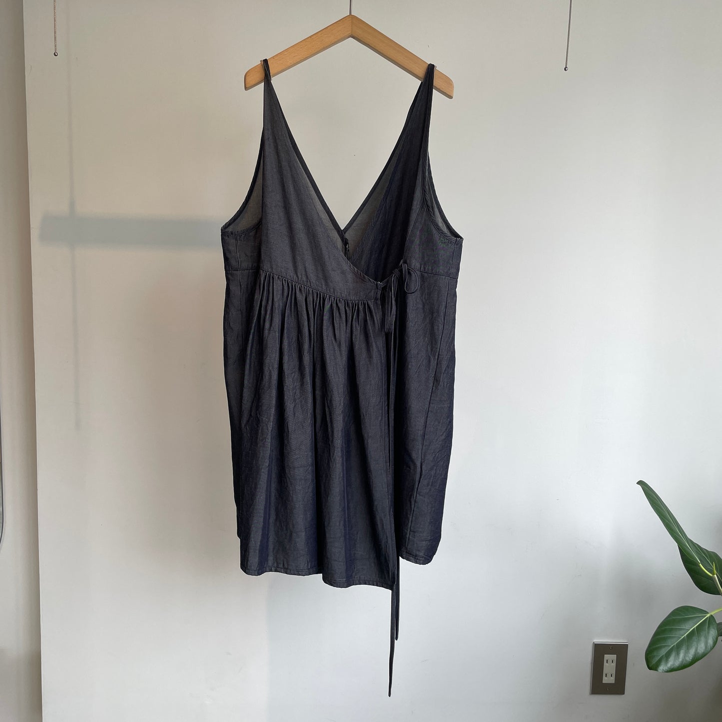 yuni//R/C soft denim cachecoeur bistier blouse 1701BL047261