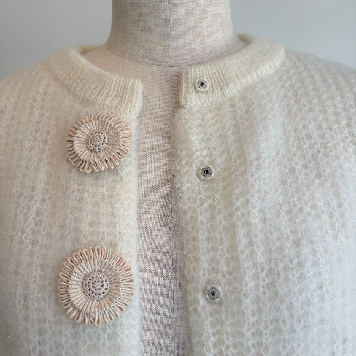 heriter//mohair cardigan H0-00-1009