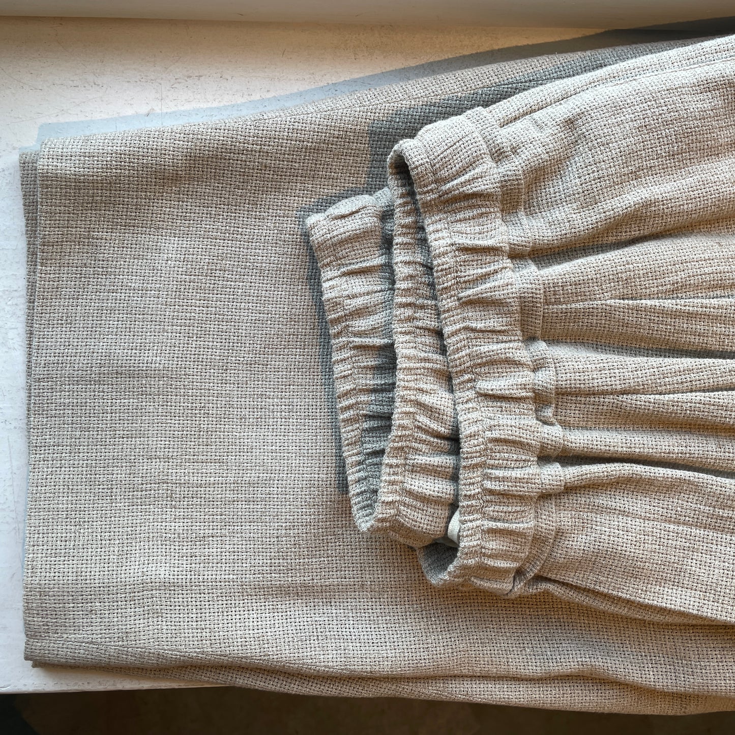 handsofcreation//C/Liパナマ2タックイージーパンツ　2610306