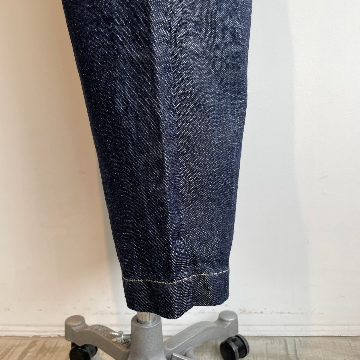 handsofcreation//リネンデニムパンツ　01540327