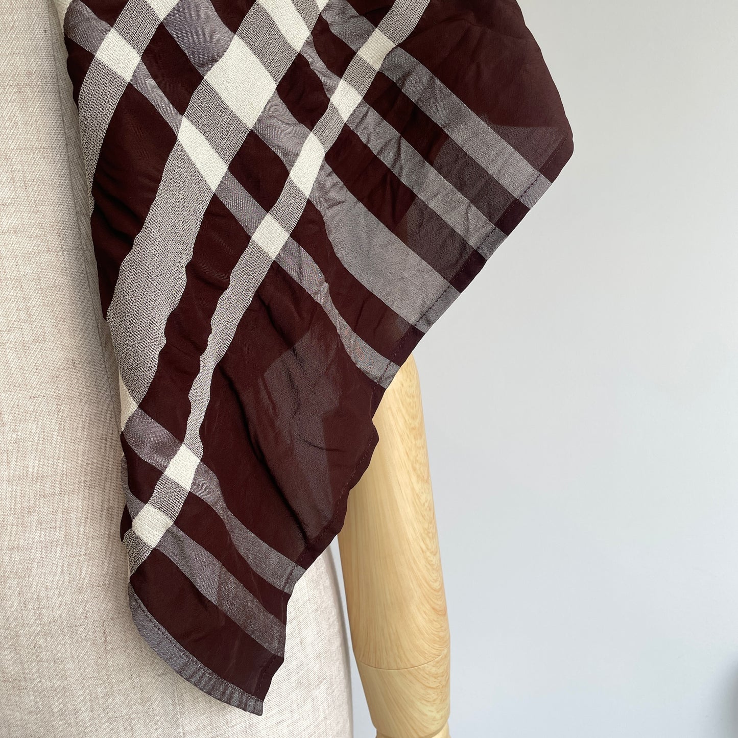 buoy buoy//Last Summer CHECK SCARF 2701MF002261