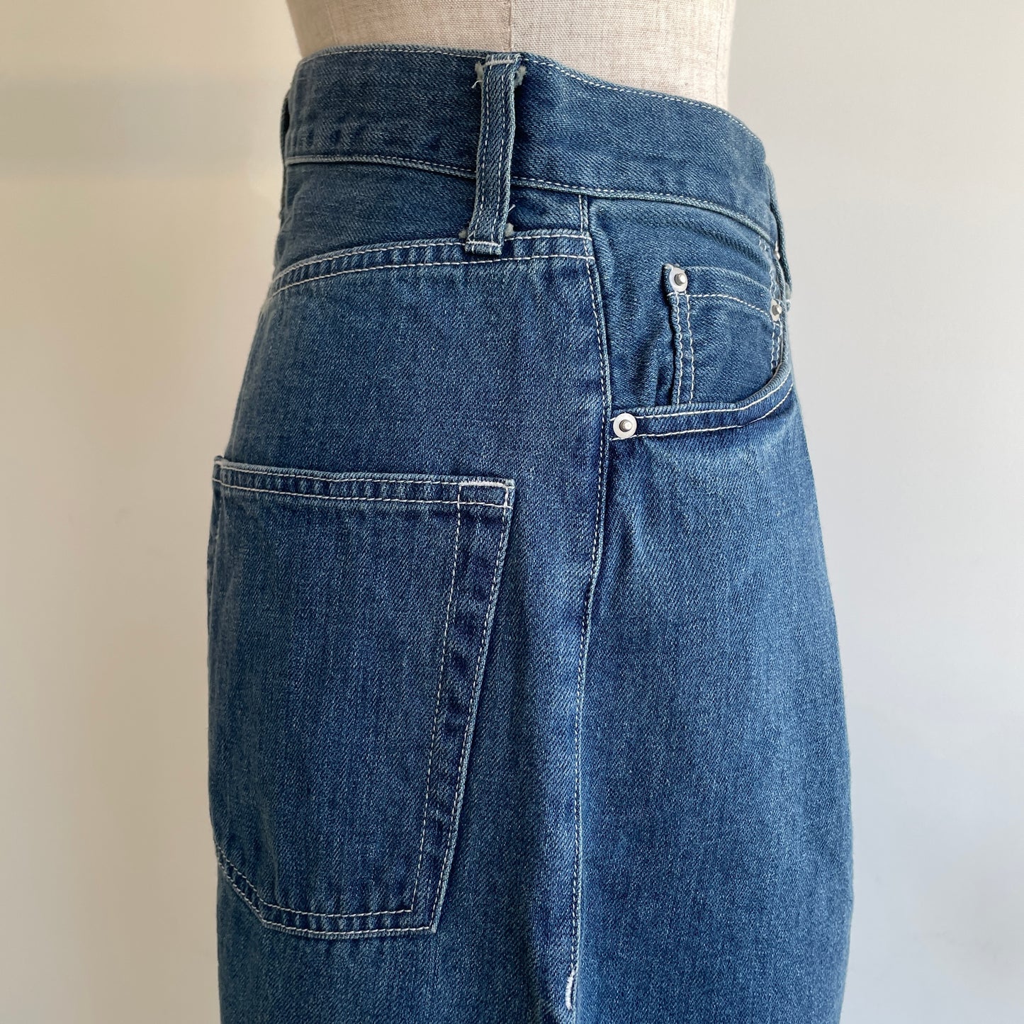 handsofcreation//C/Liデニムセルビッチテーパード5PKT パンツ　02440313