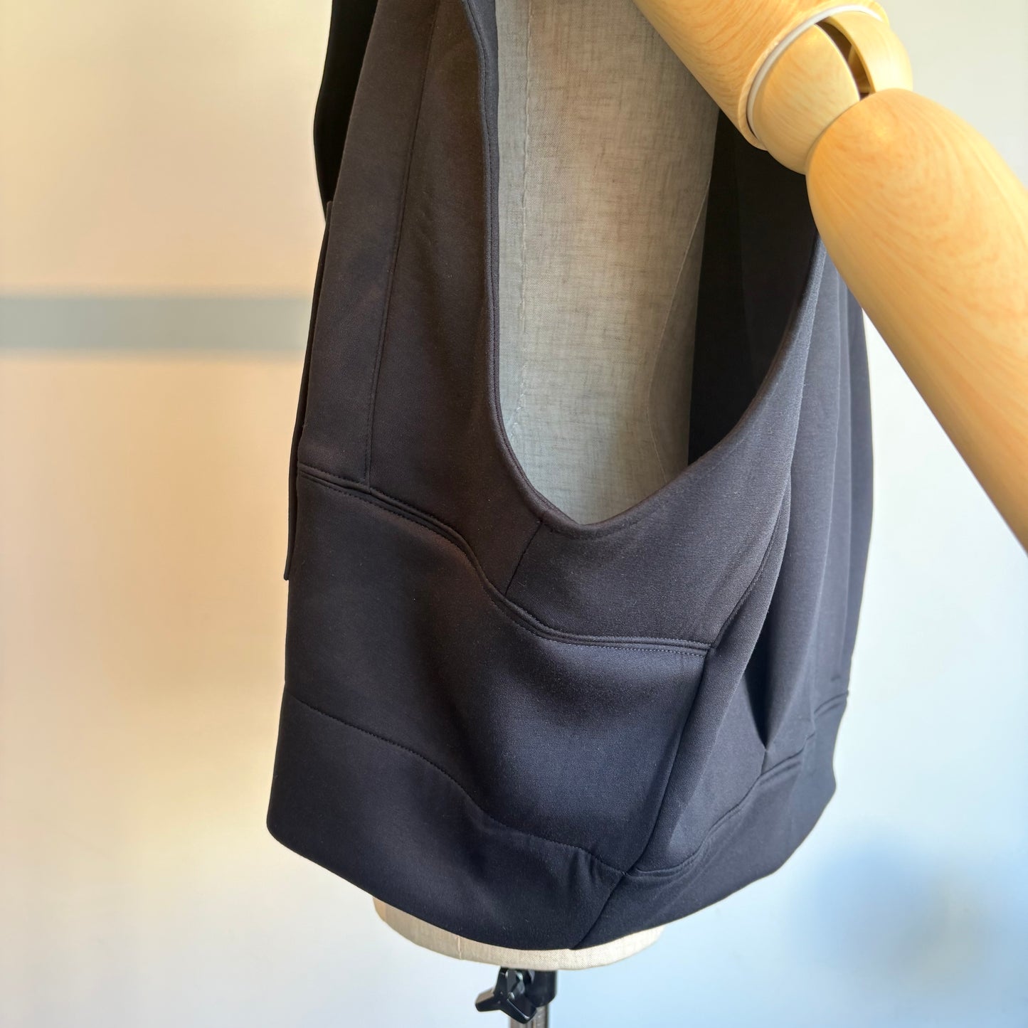 ALWEL//SLEEVELESS JACKET  AIR-10