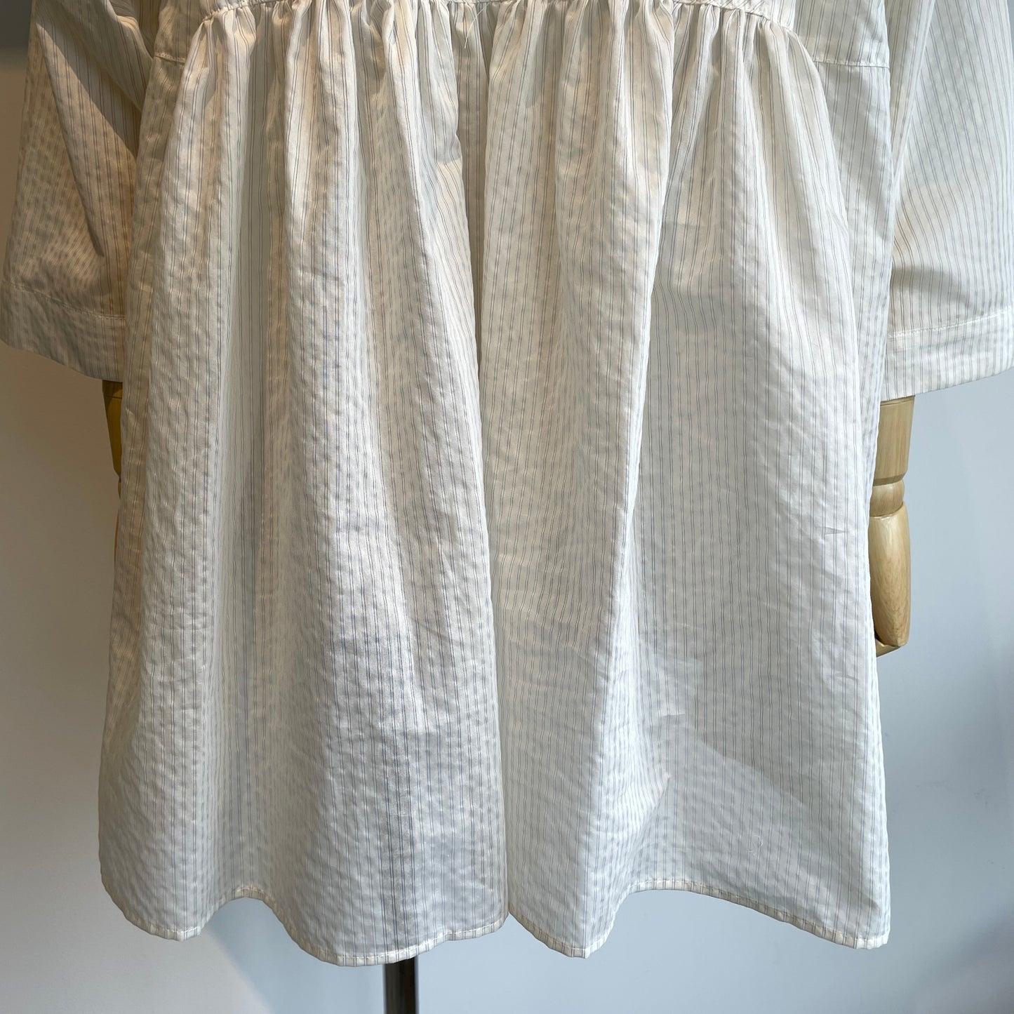 yuni //C/Pe stripe tunic tiered 2wayBL 1701BL028261