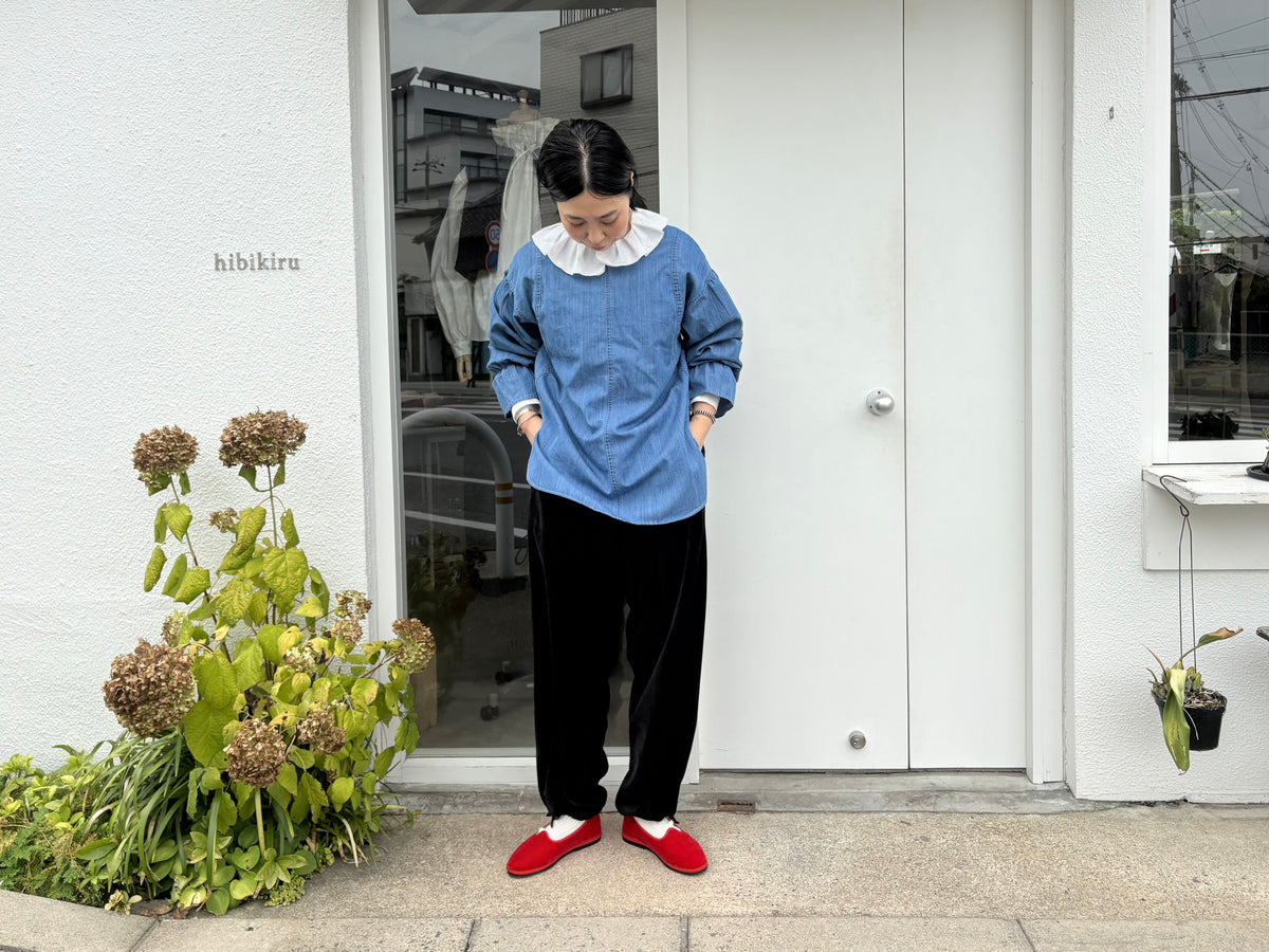handsofcreation//綿ベロアタックパンツ 01640865