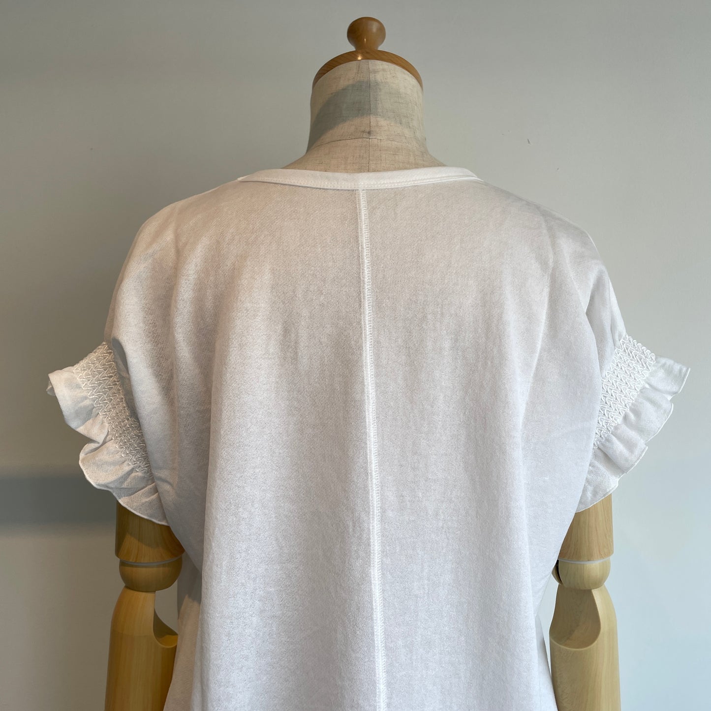 yuni//強撚C/Ny sheer gather sleeve PO  1701CT008261