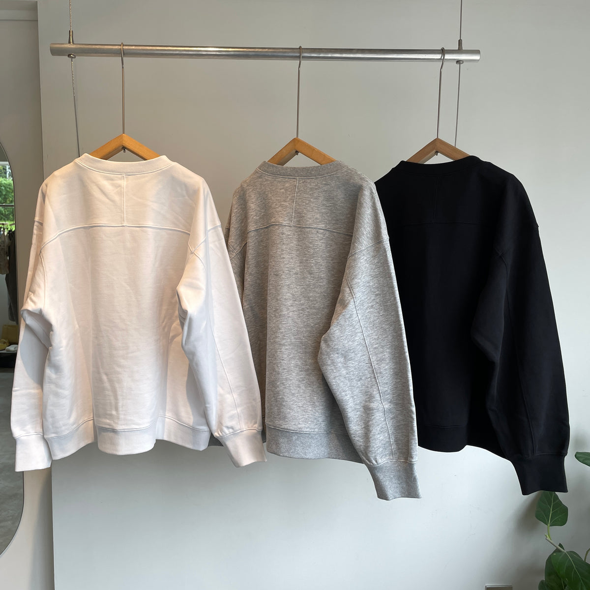 yuni//Cotton裏毛 color lace プルオーバー　1701CT001262