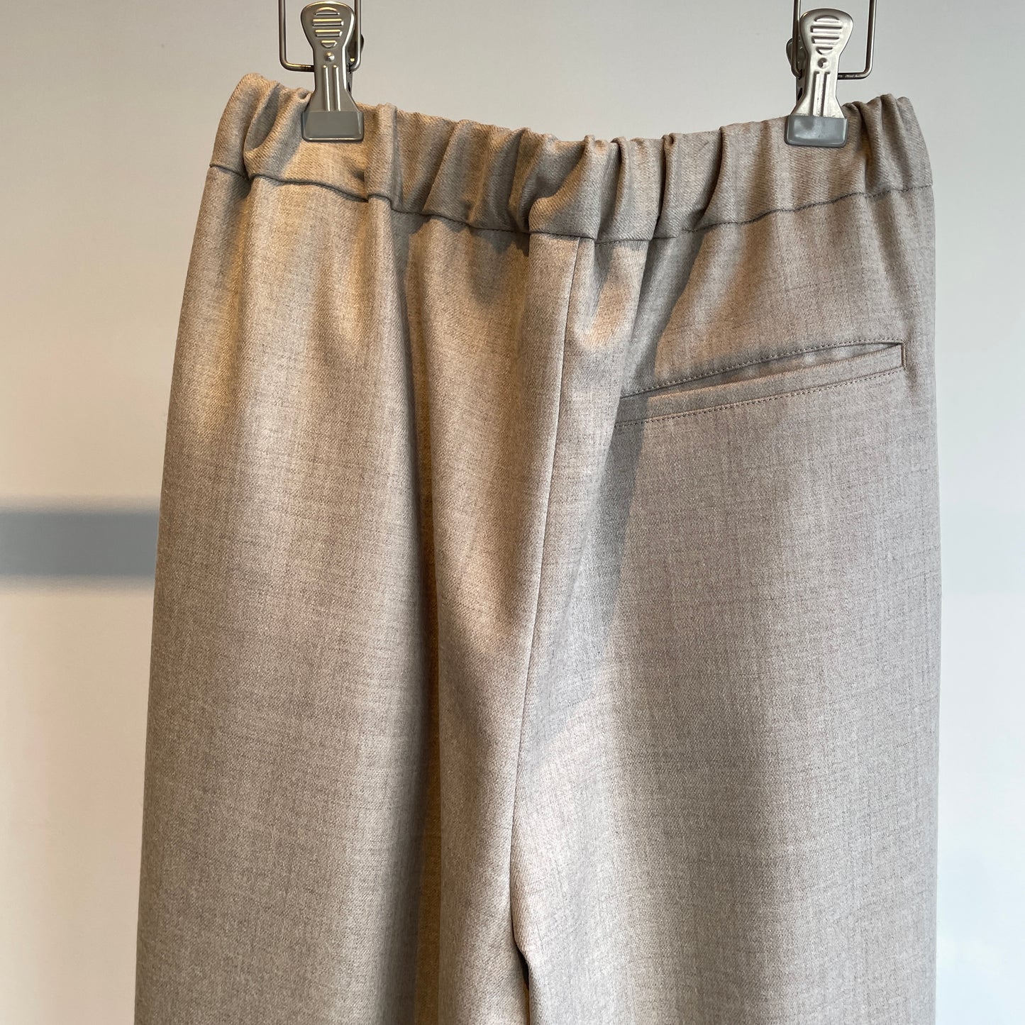 yuni//washable wool gum tack パンツ　1701PT009252