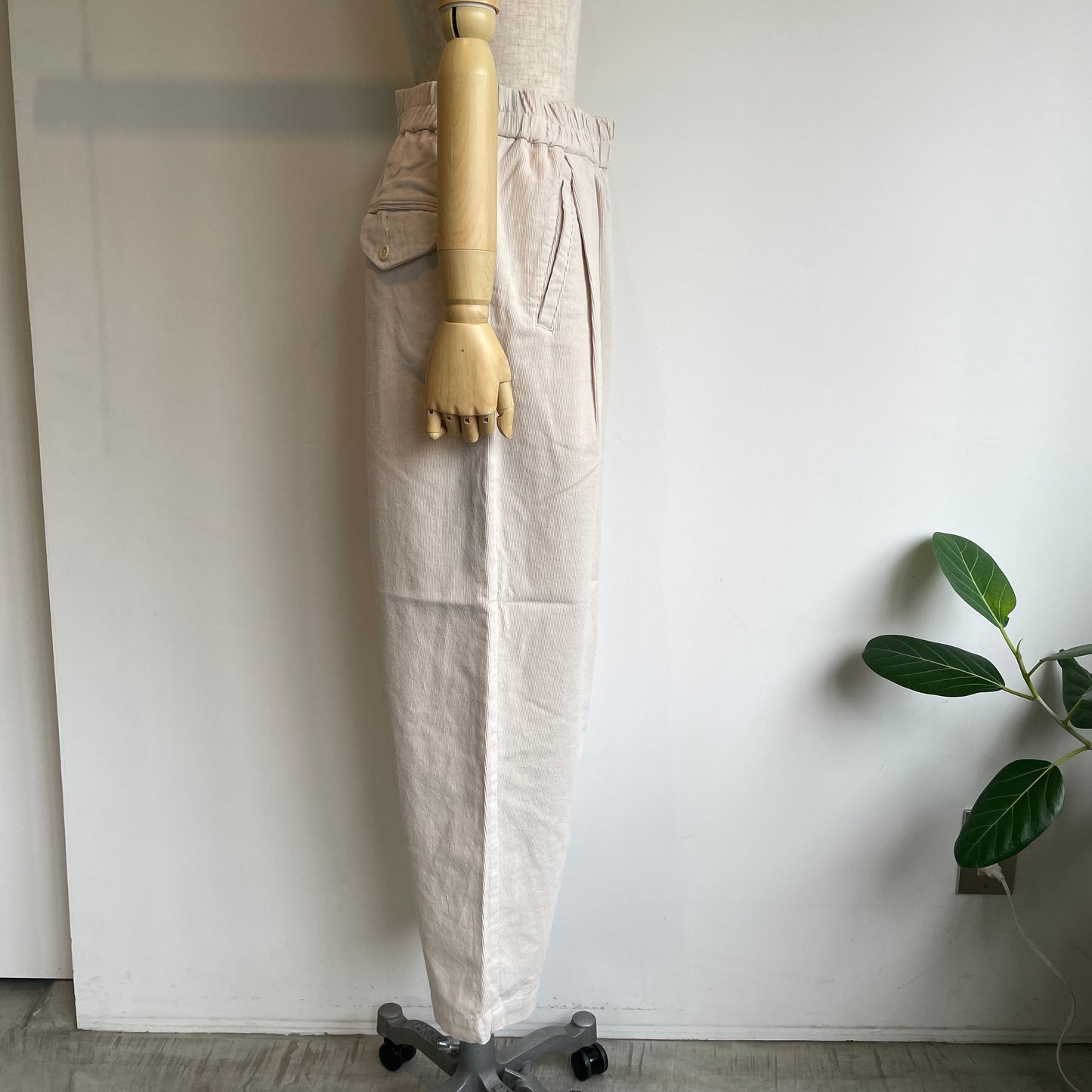 handsofcreation//16Wコール東炊きイージーバレルパンツ01640327