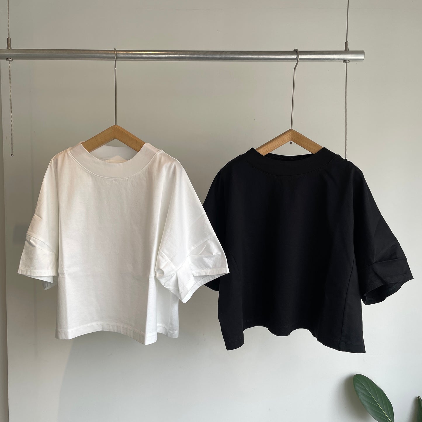 iki //40/2ハイケージ天竺 スリーブタックショートTS 3101CT017261