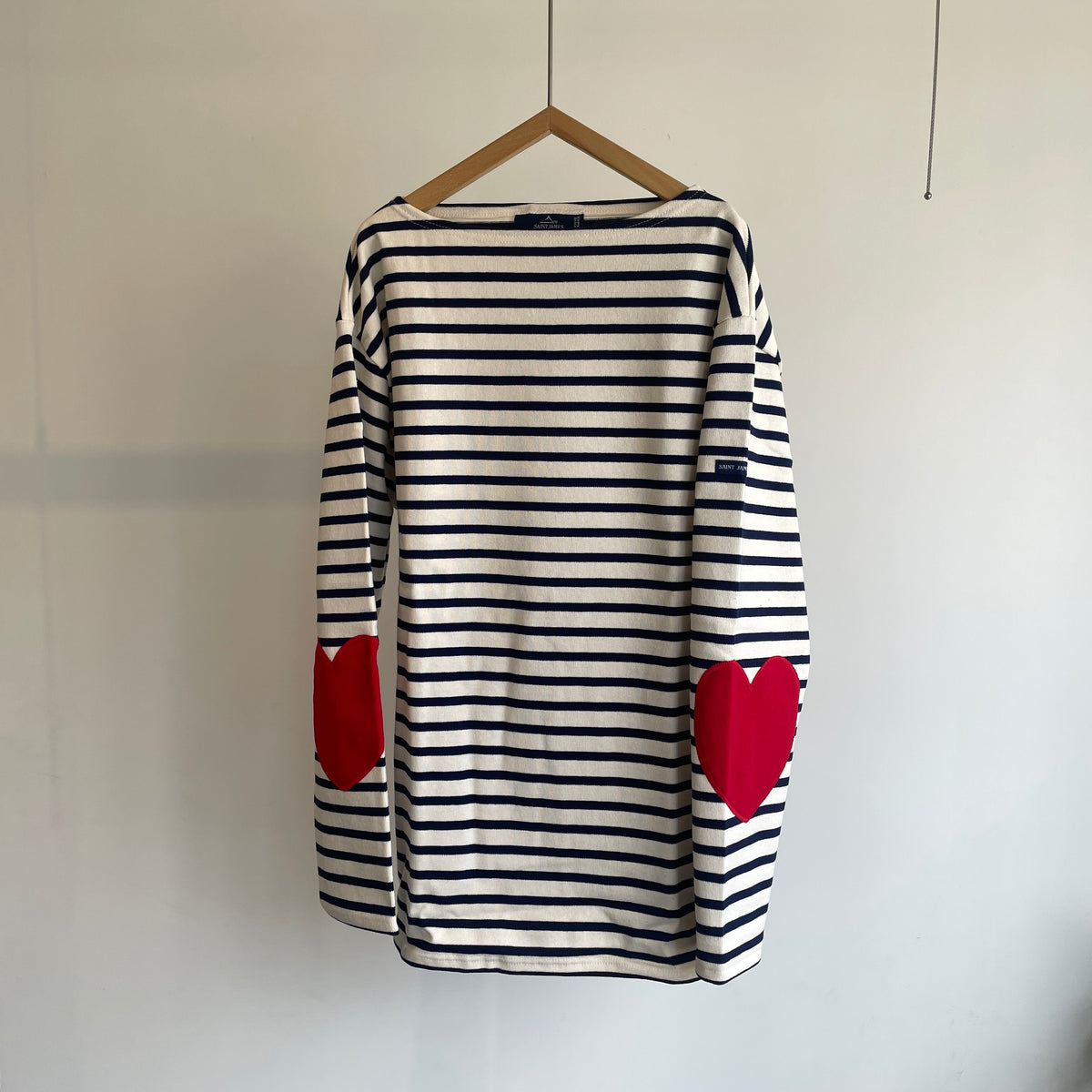 SAINTJAMES//OUESSANT HEART ELBOW PATCH  26F24JC OUES.COUD