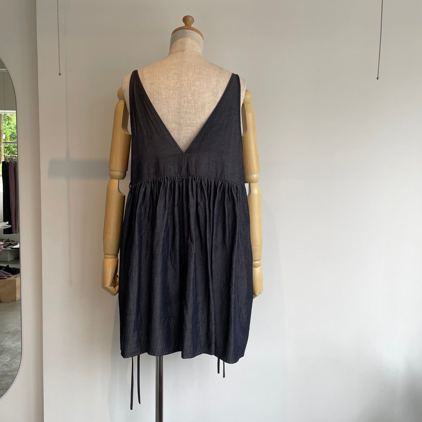 yuni//R/C soft denim cachecoeur bistier blouse 1701BL047261
