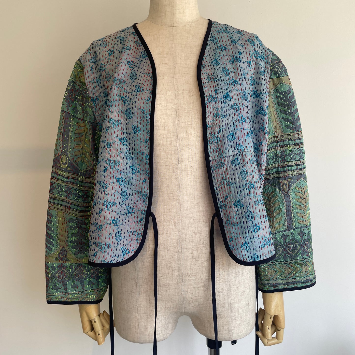 heriter//kantha embroidery jacket H0-00-3071