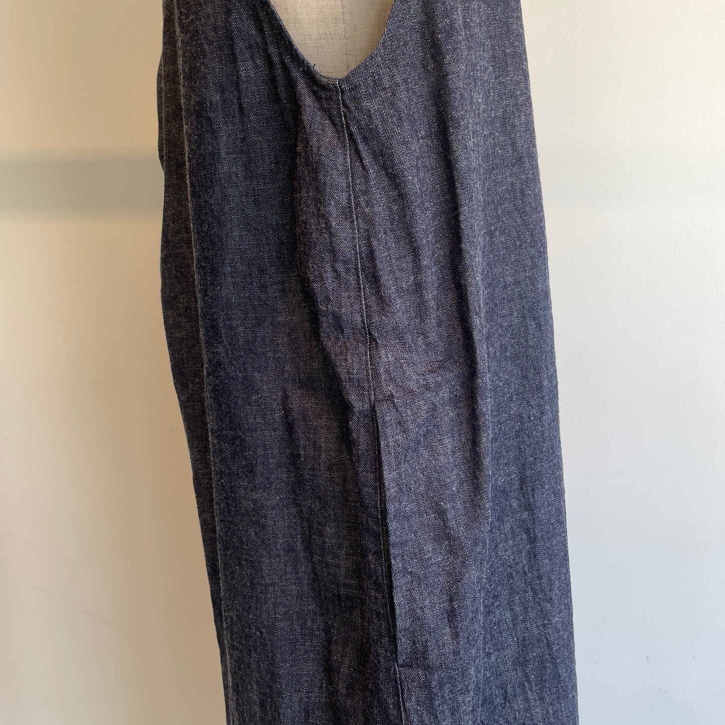 yuni//コットンライトオンス denim オールインワン　1701PT029261