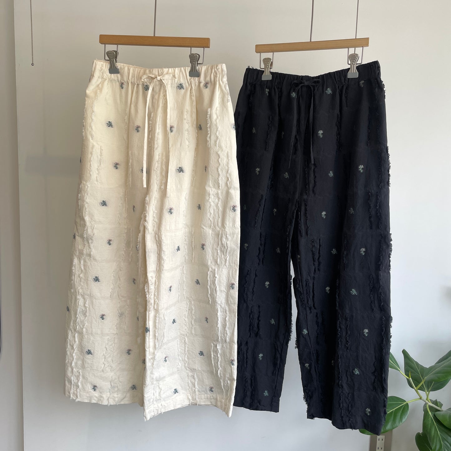 qiri //fleurs' lace jacquard gather PT 6301PT005261