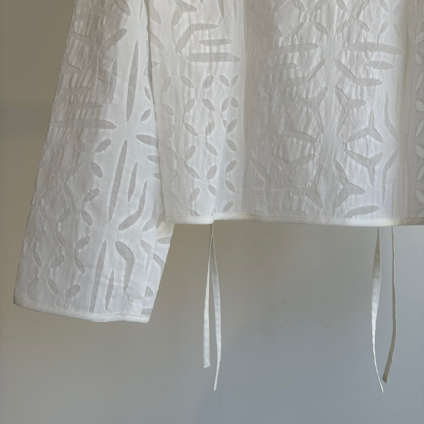 heriter//reverse appliqué jacket  H1-26-3013