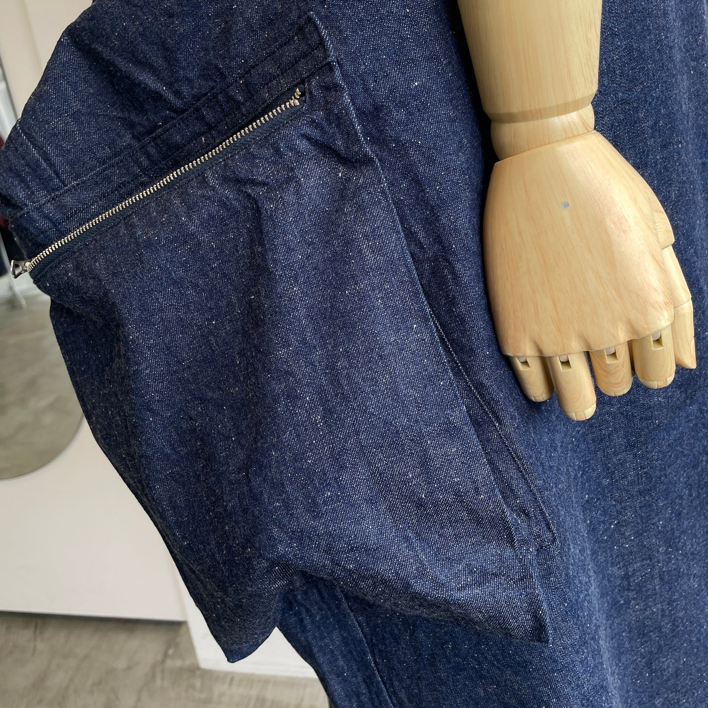 HAVERSACK//90zネップデニムサロペットスカート　362624