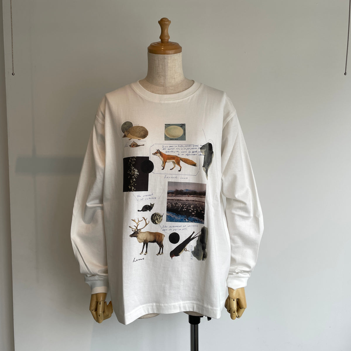 sweetlittlenothing//spring forest ロングスリーブTシャツ