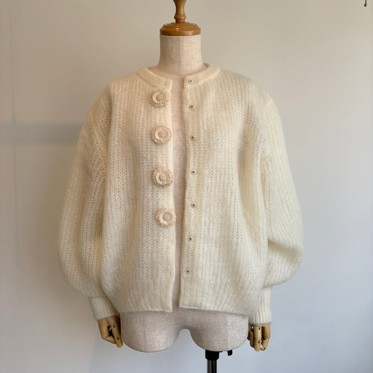 heriter//mohair cardigan H0-00-1009