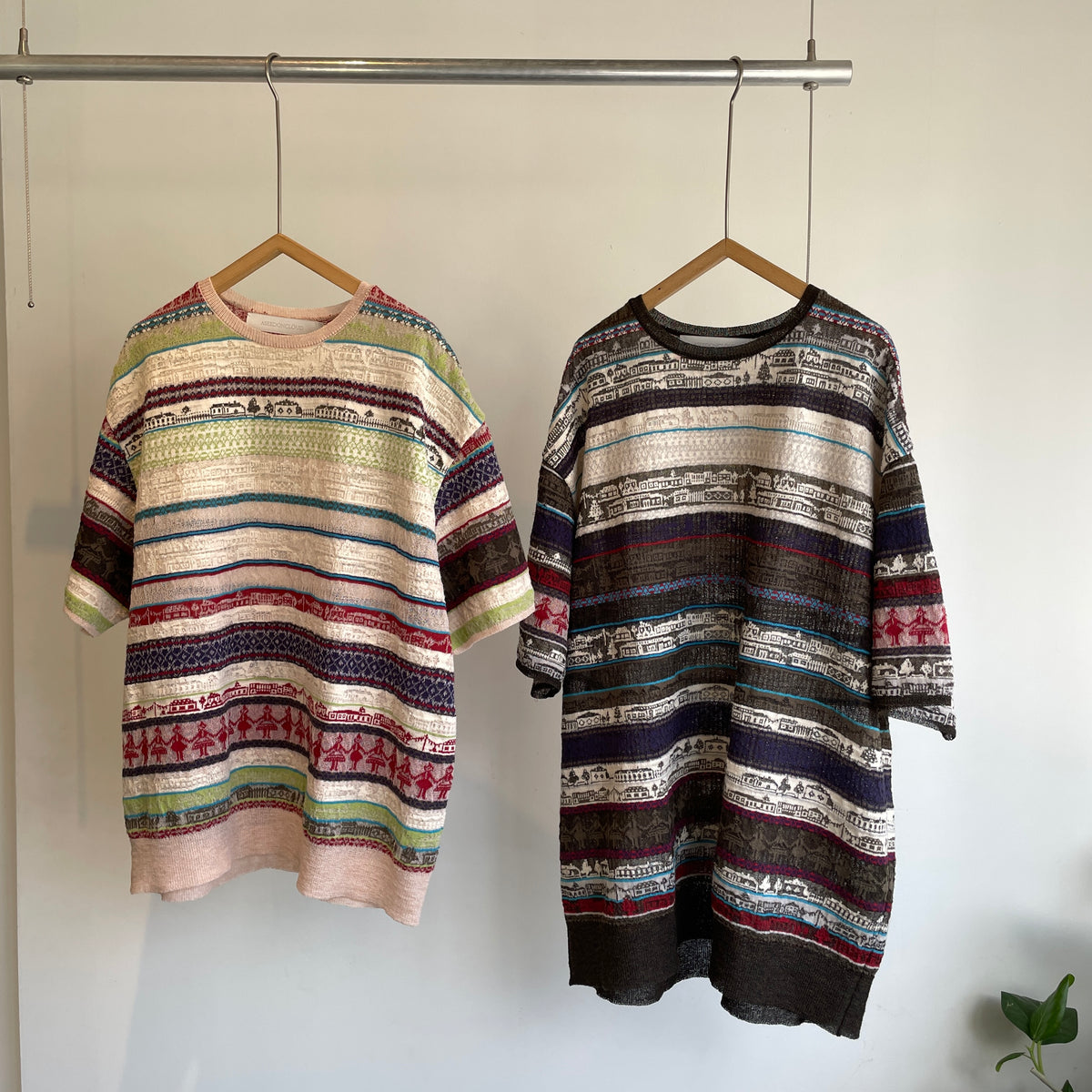 ASEEDONCLOUD【受注商品】//Color collectors knit t-shirt
271806
