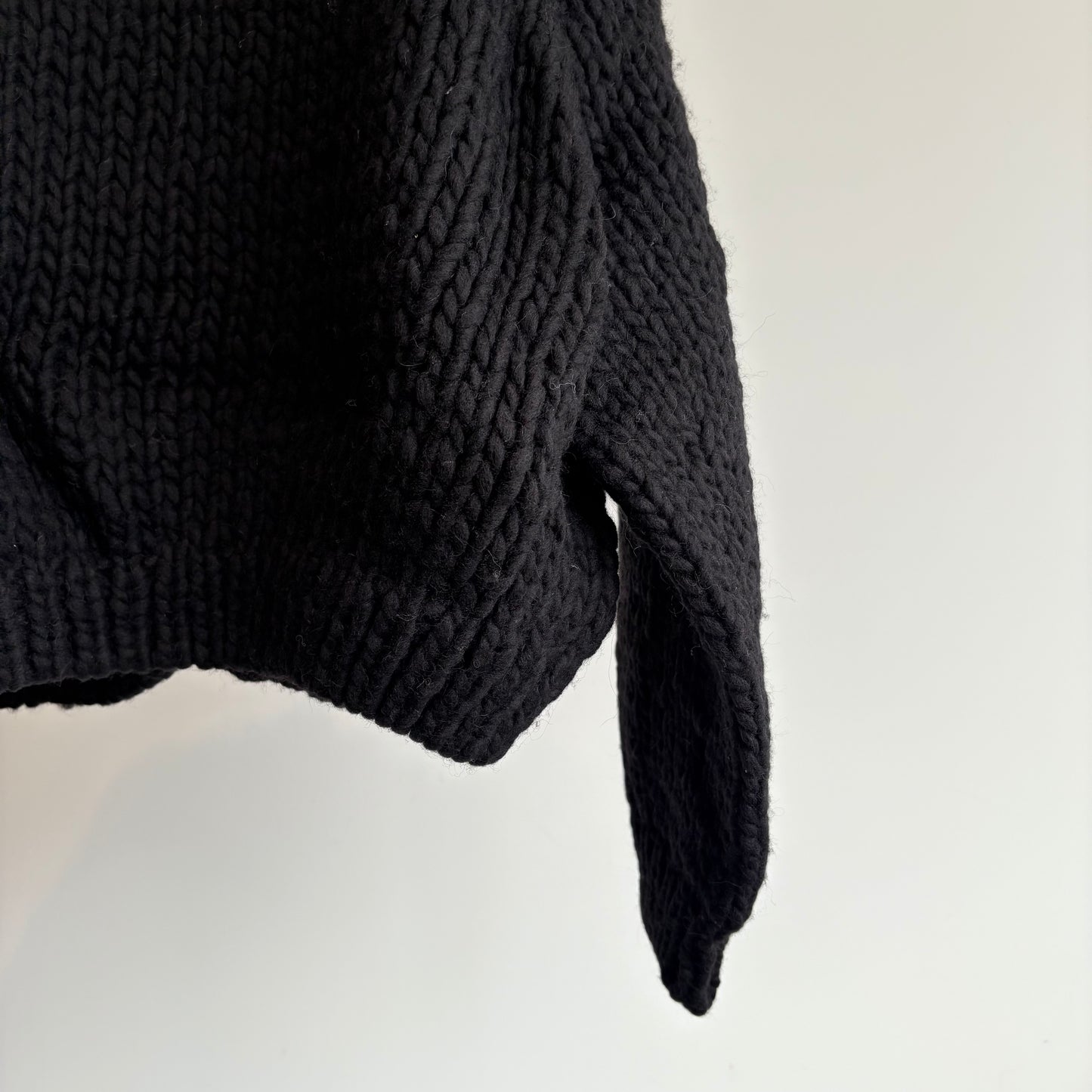 porter des boutons//ウールロービングハンドニットカーディガンP-24044