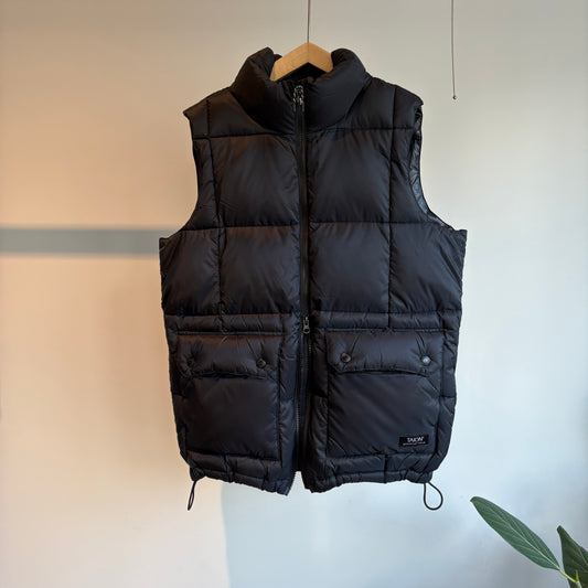 TAION//マウンテンパッカブルボリュームダウンベスト　TAION-002VZMT