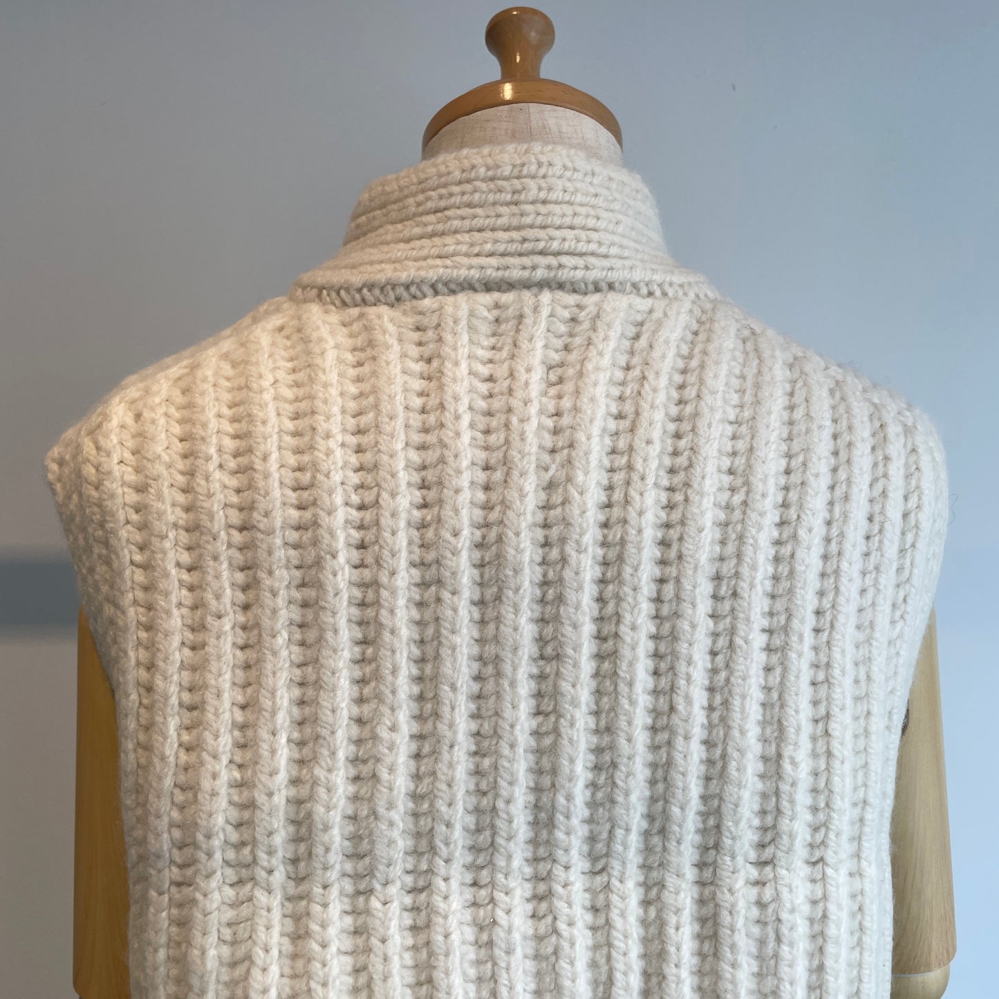 UNDYED //ハイランドウールニットベスト　25F212