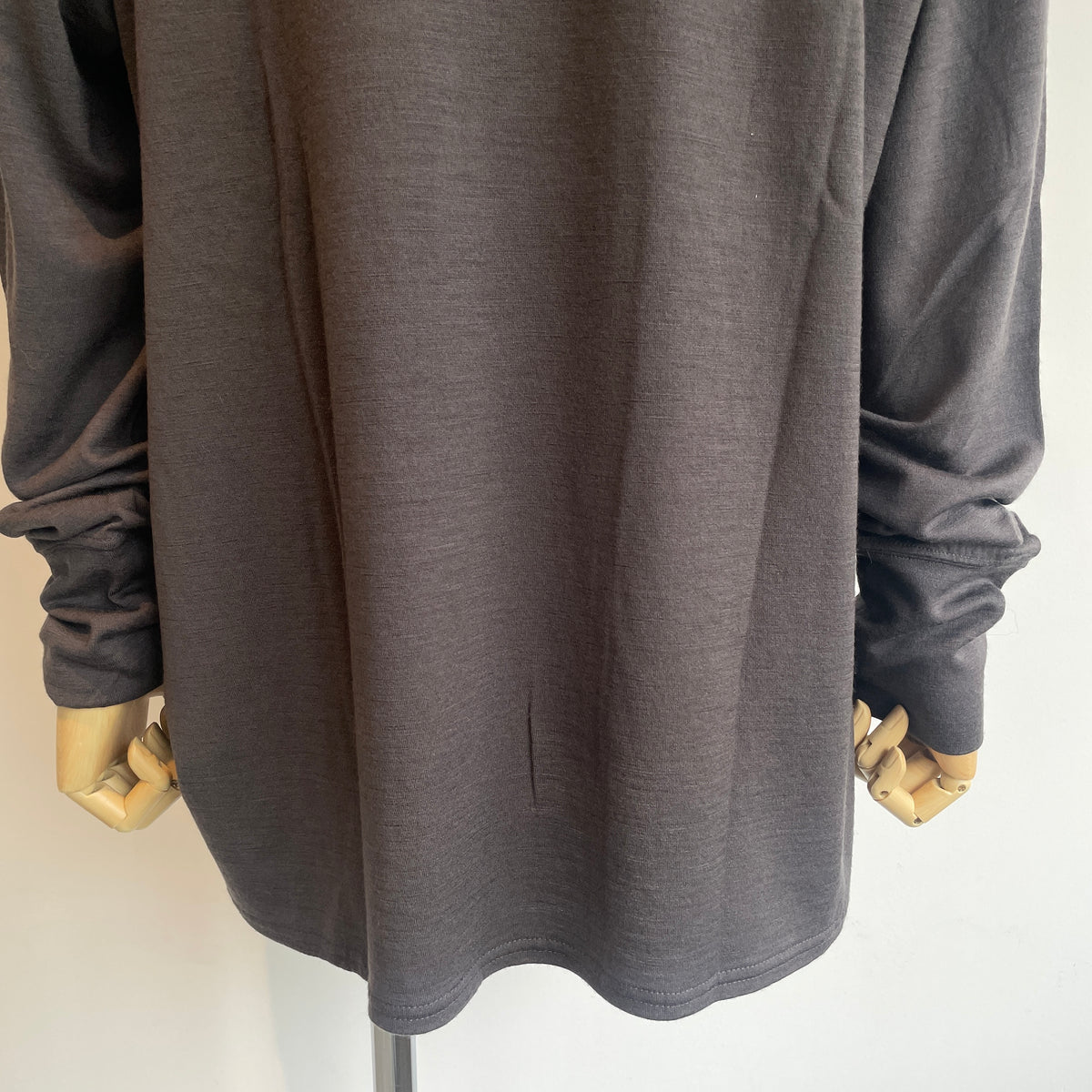 universaltissu//ウォッシャブルウール天竺 タートルネックPO TS233CT091