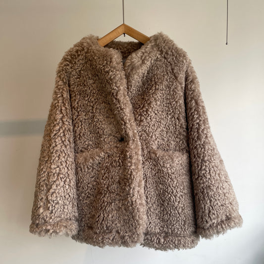SI HIRAI//WIDE SLEEVE SHORT COAT  CHAW26-8015