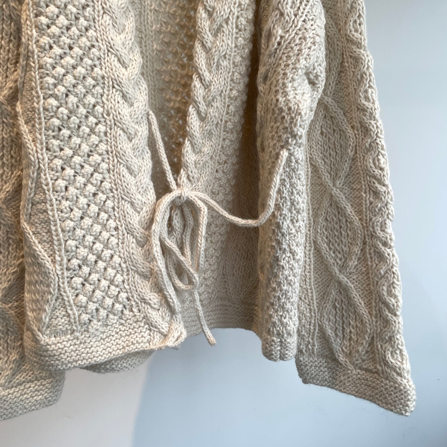 Heriter //hand aran cardigan H0-00-1002