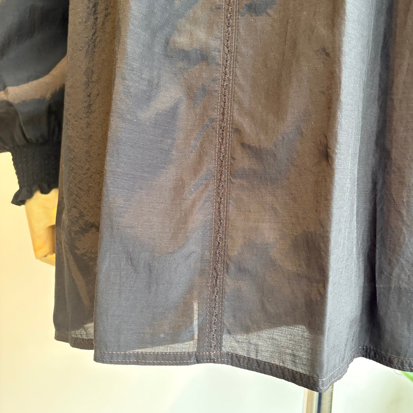 yuni//100/1Cotton/Cupra gather sleevesブラウス　1701BL1701BL017261