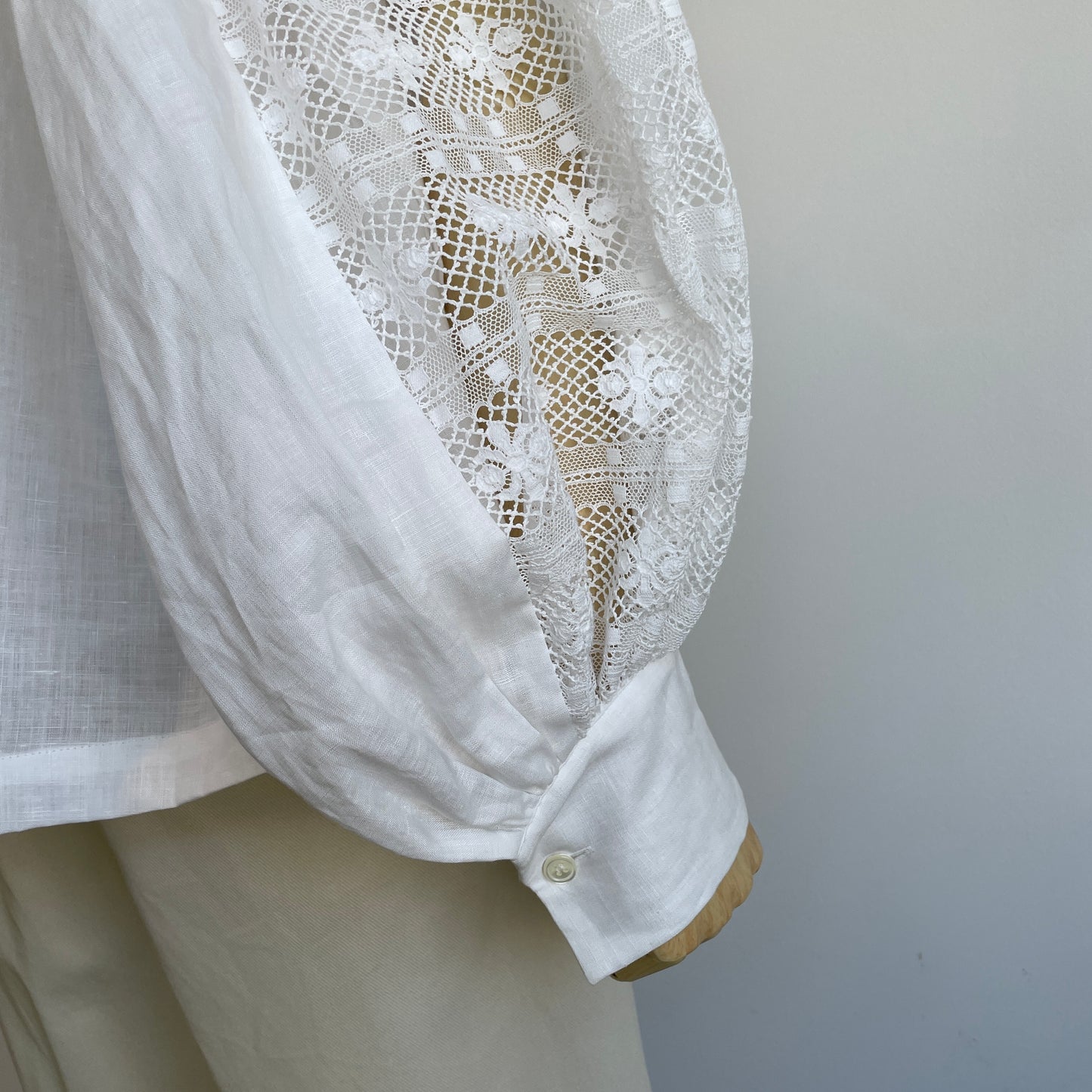 Heriter //valenciennes lace blouse H1-24-3005