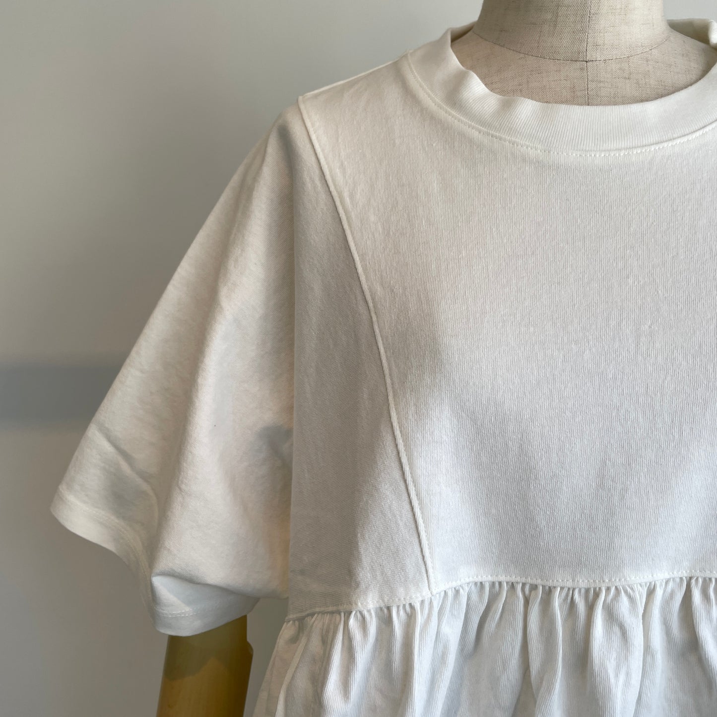 buoy buoy//VINTAGE REAL gather T-シャツ　2701CT010261