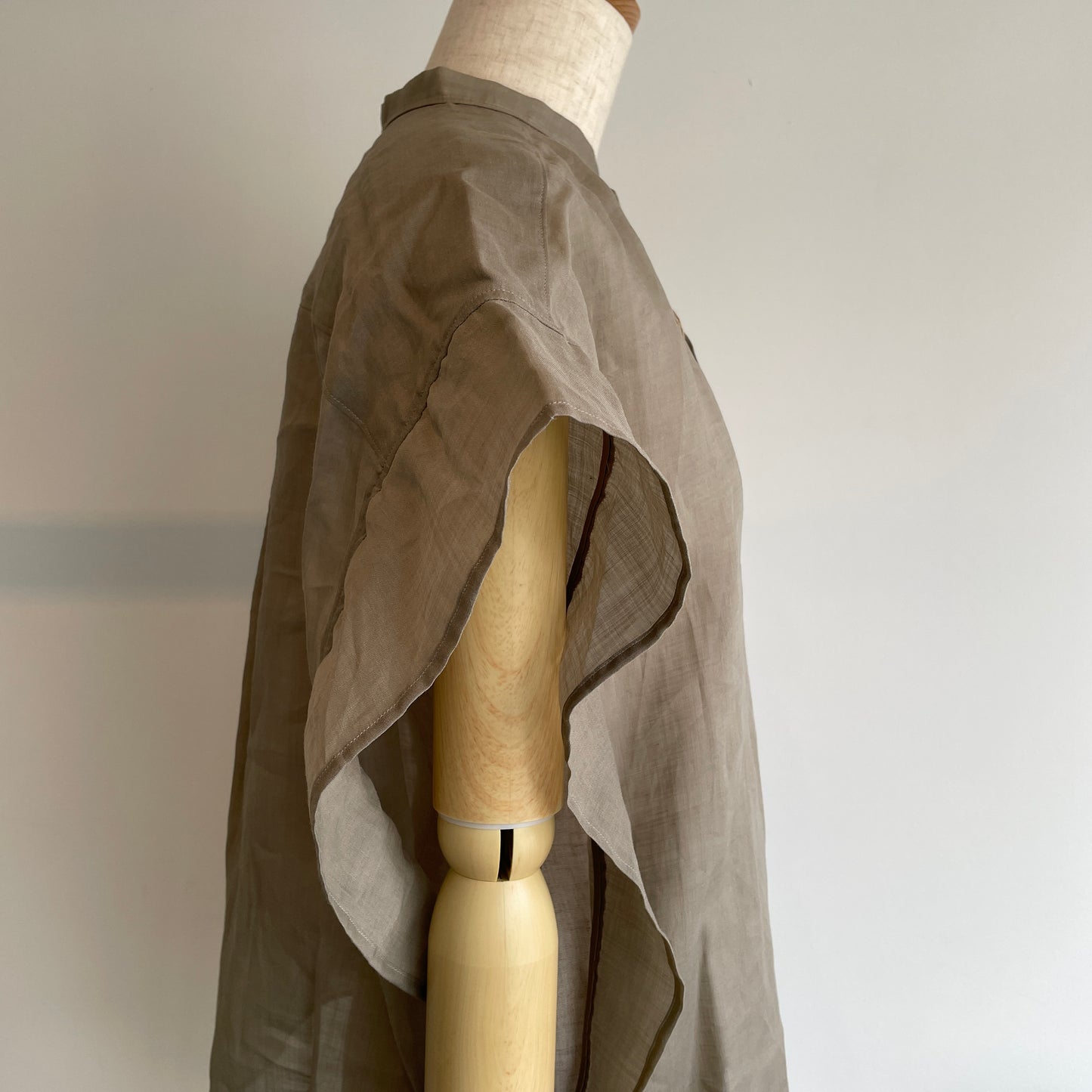 HAVERSACK //160/-ラミーローンバンドカラーシャツ　622605