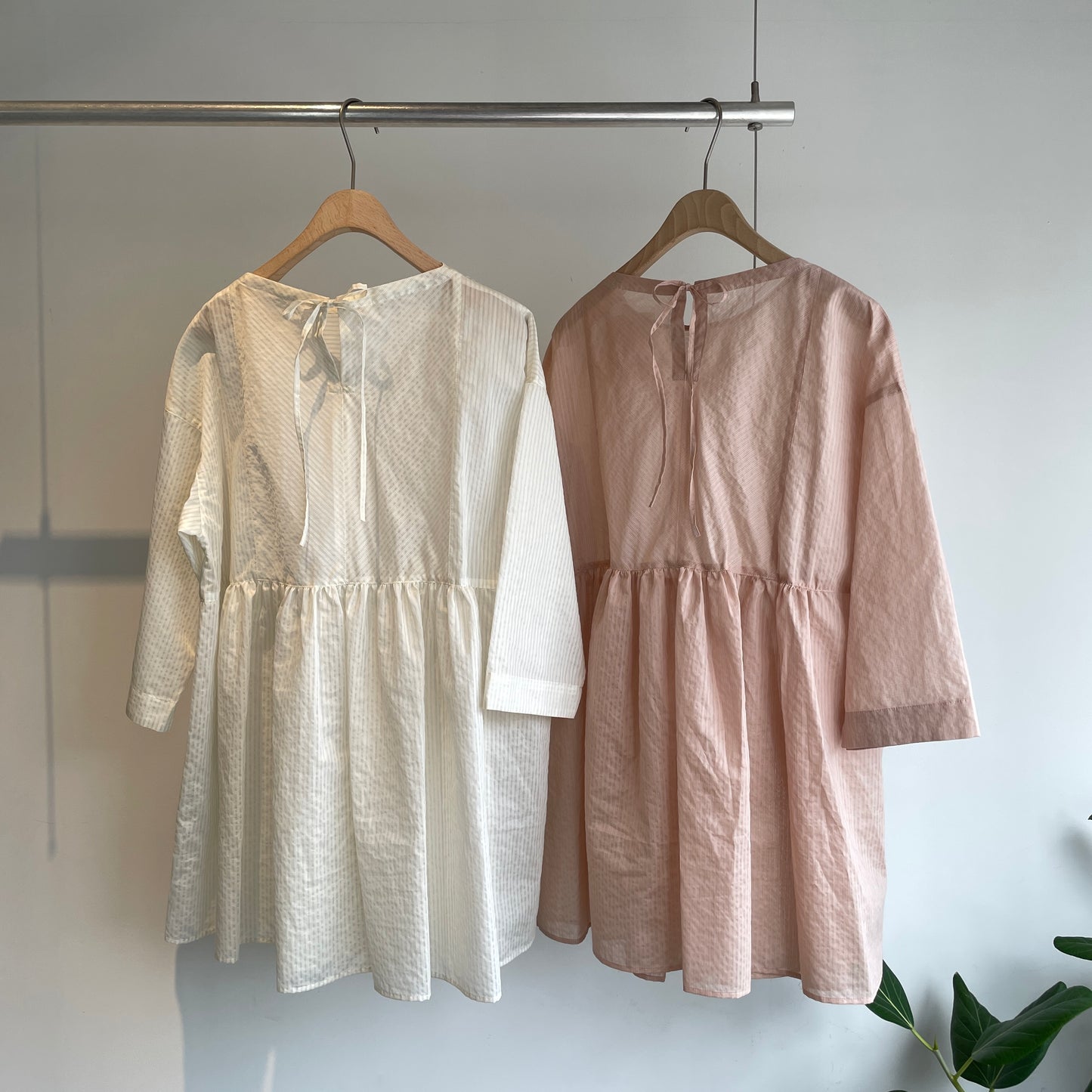 yuni //C/Pe stripe tunic tiered 2wayBL 1701BL028261