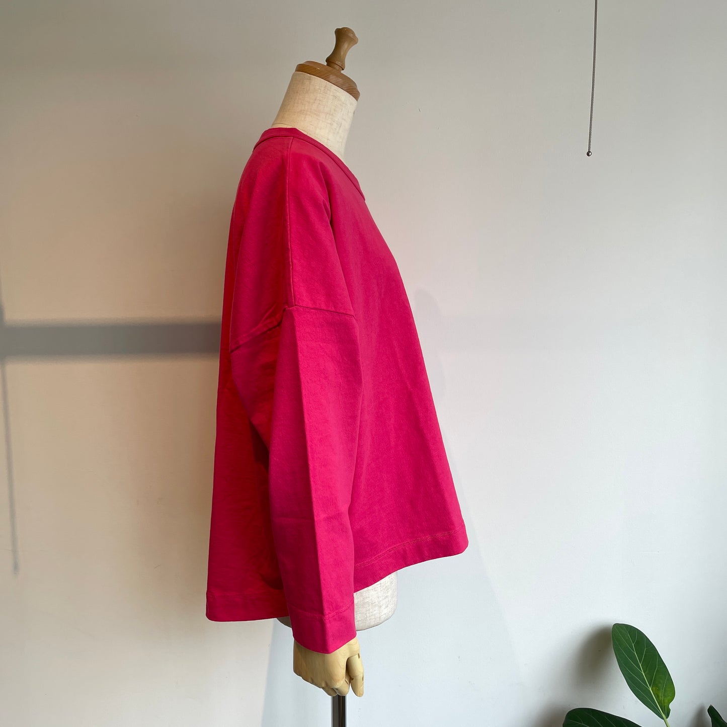 handsofcreation//16/-JPN天竺ドロップショルダーポケットPO 02640827