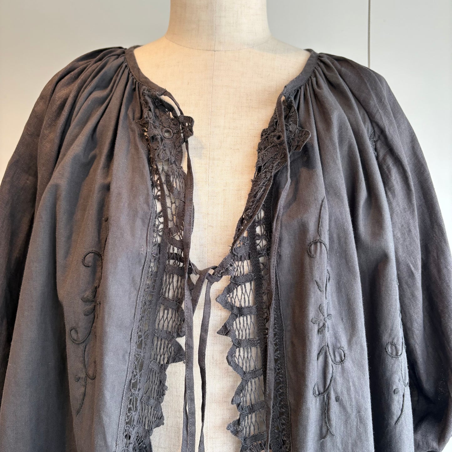 heriter//batten parts blouse  H0-00-3081