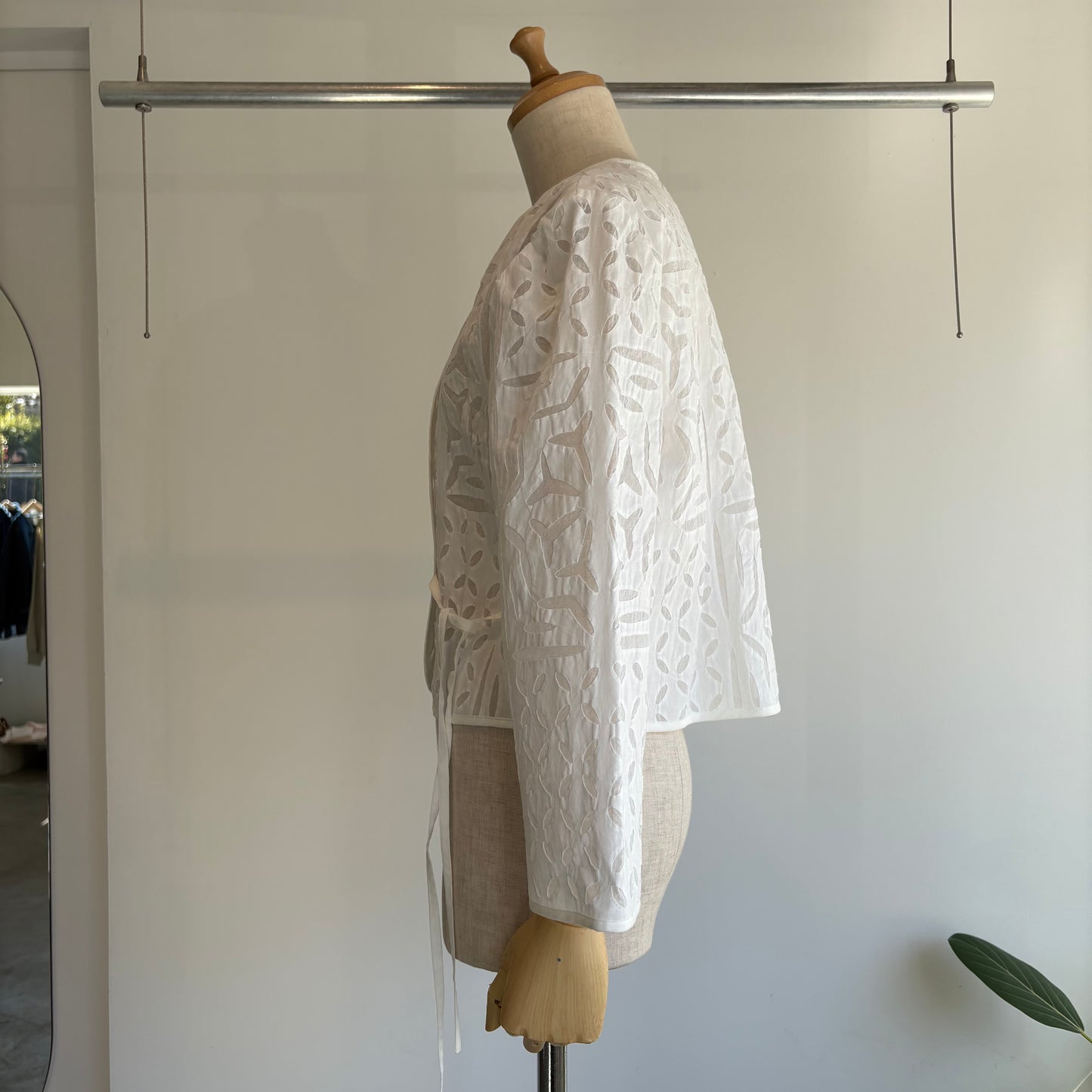 heriter//reverse appliqué jacket  H1-26-3013