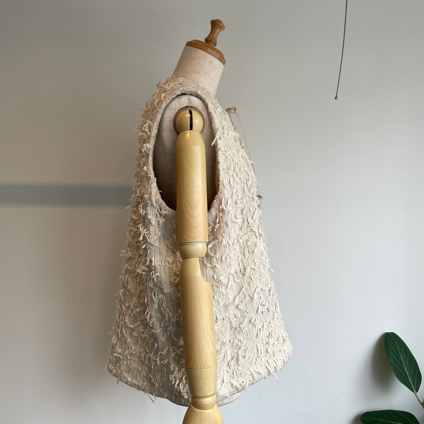 qiri //mineral リバーシブルベスト 6301BL012252